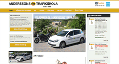 Desktop Screenshot of anderssonskorkort.se